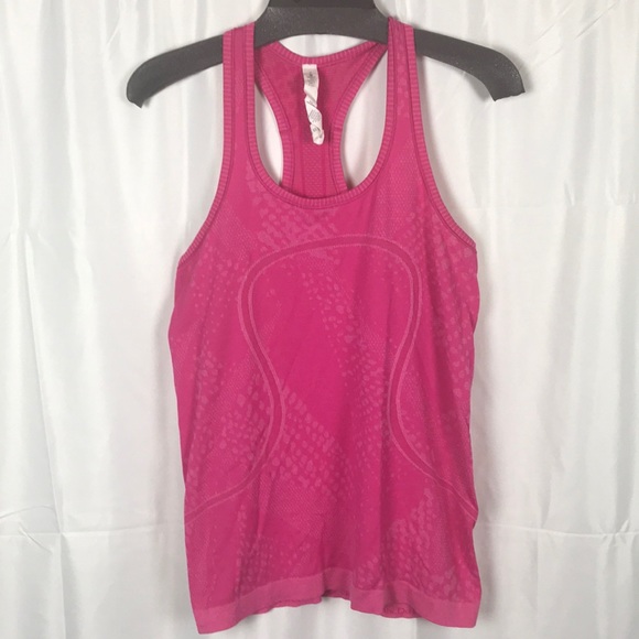 lululemon athletica Tops - Lululemon pink tank top size 8